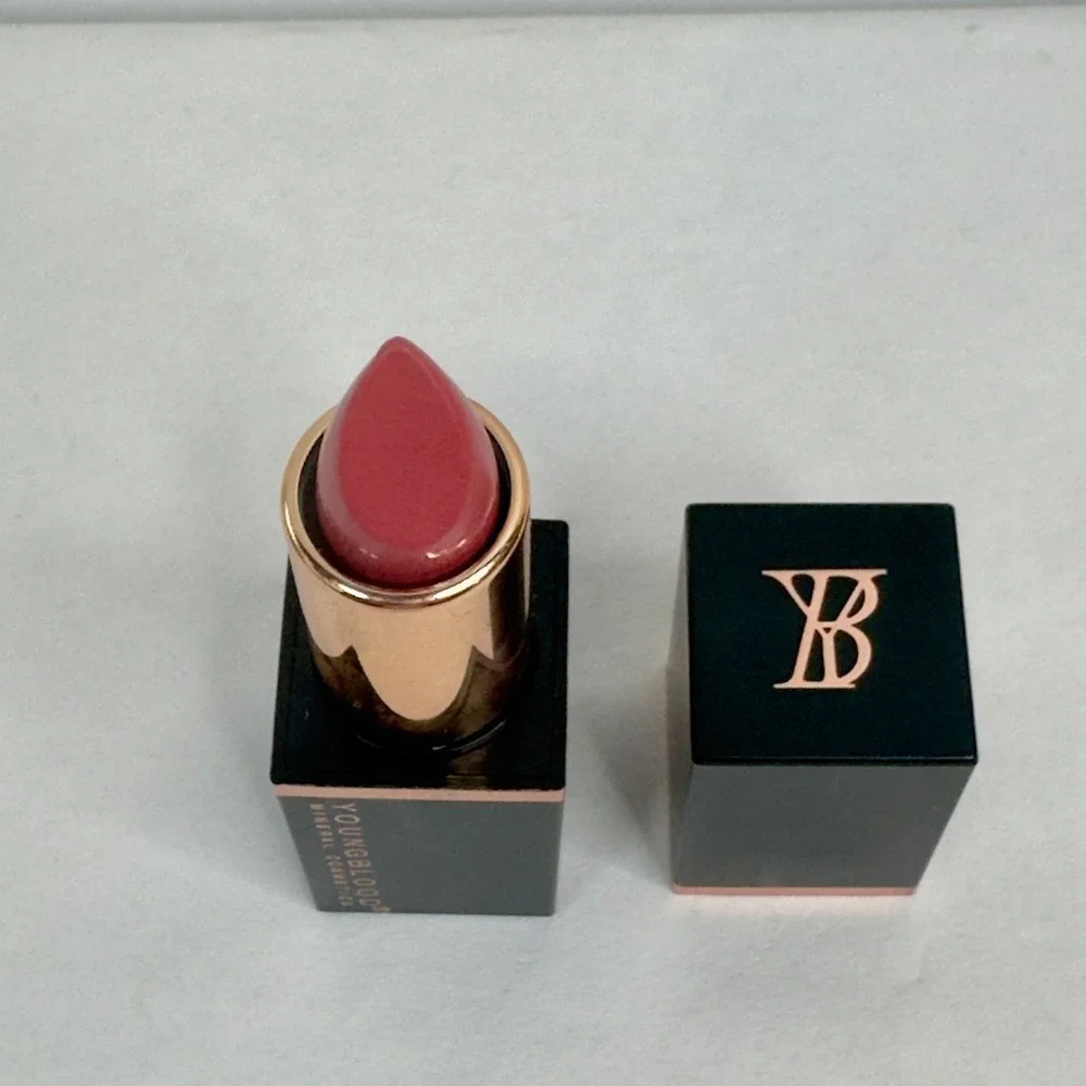Youngblood Mineral Cosmetics Lipstick Rosewater Full Size‎ Makeup Beauty Lips